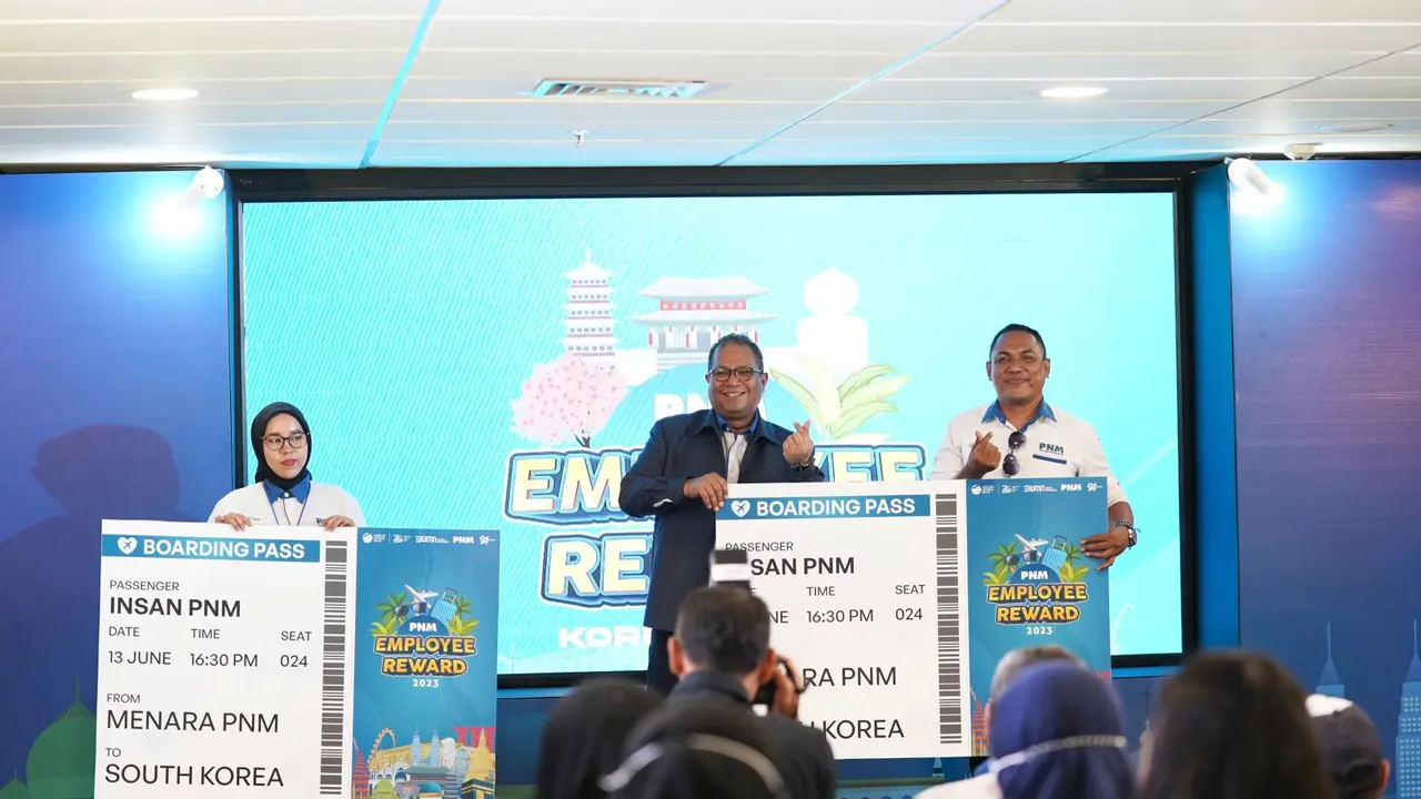 Bentuk Apresiasi Terhadap Kerja Keras, PNM Berangkatkan Karyawan ke Korea Selatan
