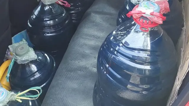 Pelaku Penimbun BBM di Sukabumi Angkut 272 Liter Pertalite Pakai Galon Air Mineral