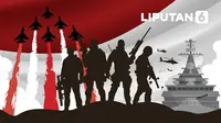 Banner Infografis Ragam HUT Ke-80 TNI Mulai Tema hingga Seragam Baru. (Liputan6.com/Abdillah)