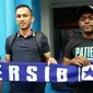 Tiga pemain PBR, Kim Jeffrey Kurniawan, Rachmad Hidayat, dan David Laly tiba di mes Persib, Kamis (21/1/2016).