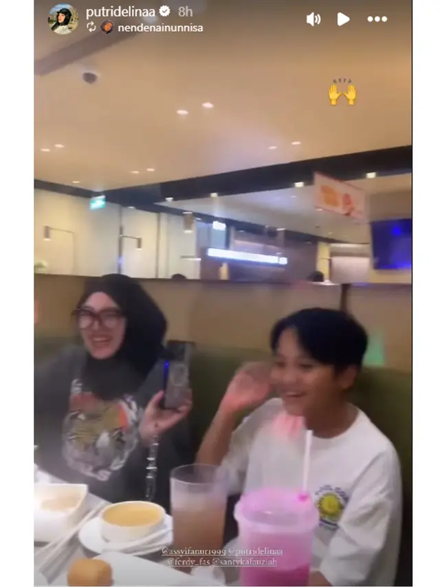 6 Momen Asyik Santyka Kekasih Sule Malam Mingguan Bareng Putri Delina dan Ferdi