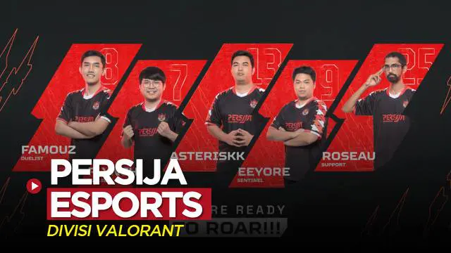 Berita video Persija Jakarta meluncurkan tim esports untuk gim video Valorant, Rabu (30/3/2022) pagi hari WIB.