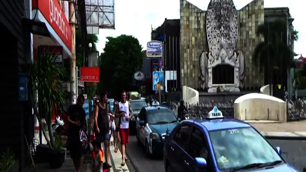 Turis asing di Bali
