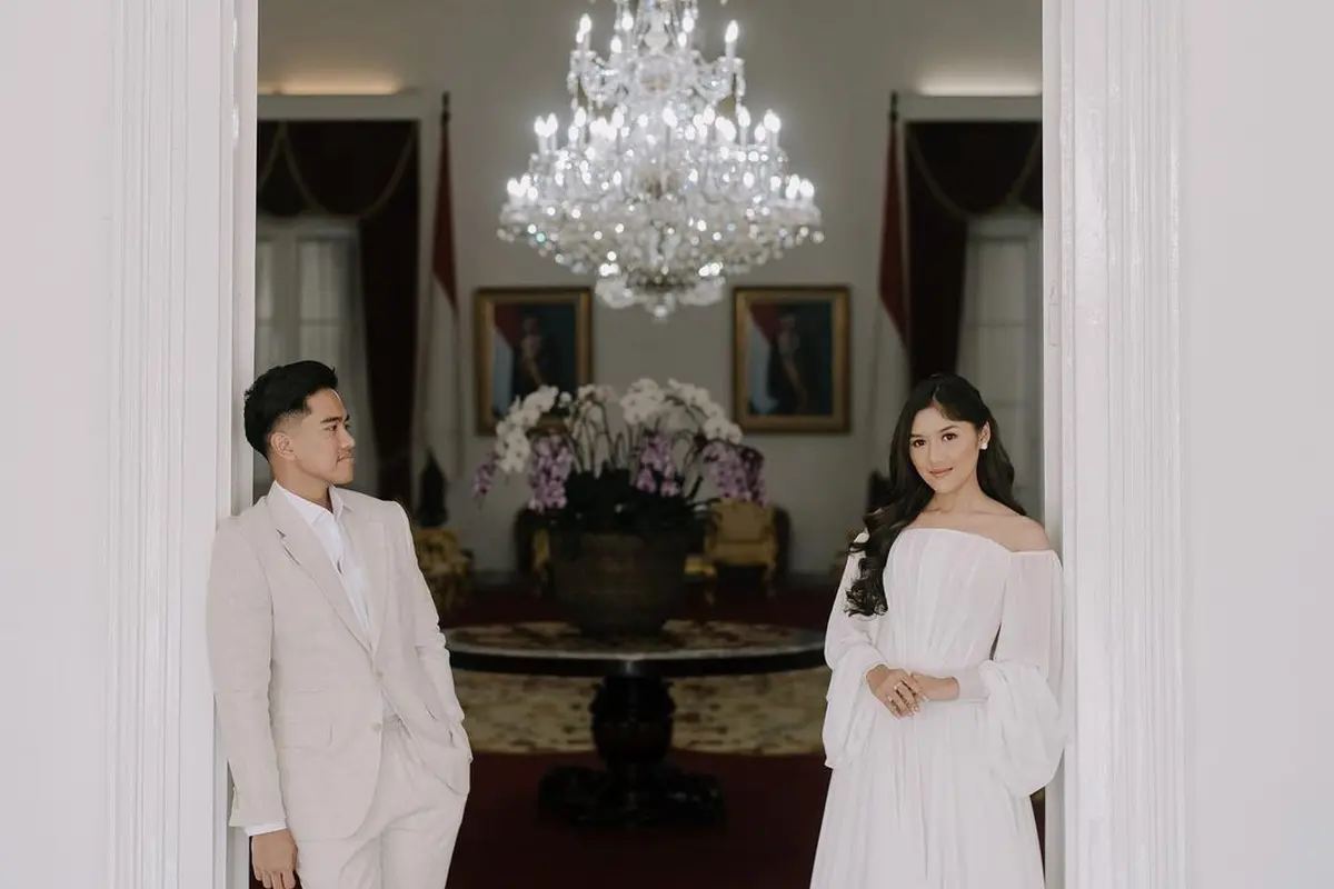 Kaesang Pangarep dan Erina Gudono. (Foto: Iluminen dari Instagram @kaesangp)