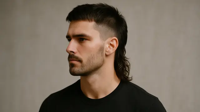 Model Rambut Pria Panjang Tipis Samping