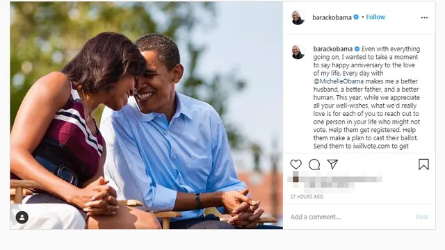 Michelle dan Barack Obama
