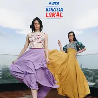 Nokanik memadupadankan batik tulis dengan kain viscose-rayon dari APR/Istimewa.