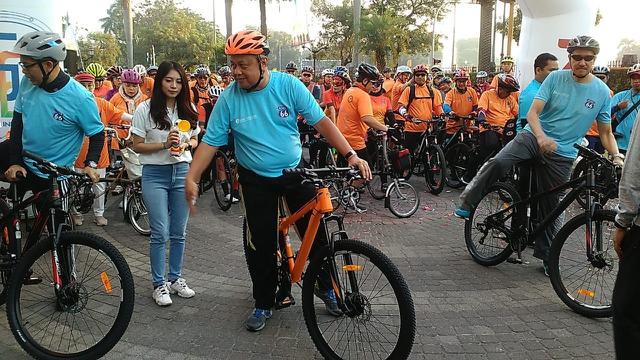 BI menggelar acara puncak perayaan HUT BI ke-66 dengan mengadakan acara Gowes Transformasi Nusantara 2019 dengan tema 'Healthy Mind, Healthy Body, Healthy Spirit'.