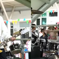 Disela-sela kesibukannya, Andre Taulany menyempatkan hadir menyaksikan kedua putranya tampil di sekolahnya. Berikut potret dua anak ganteng Andre. Kenzi dan Dio tampil di sekolahnya. [Youtube/Kenzy Taulany]