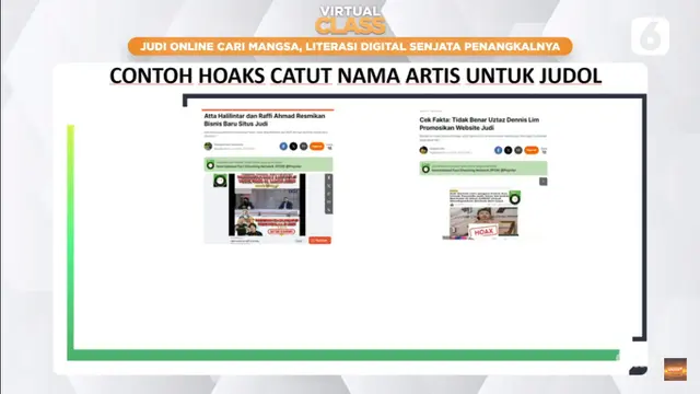 Hoaks Judi Online