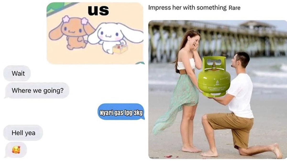 6 Meme Berburu Gas LPG 3 Kg Bikin Senyum Tipis, Kini Boleh Dijual Pengecer