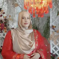 Tampilan Tasyi Athasyia saat lebaran, credit: Instagram (@tasyiiathasyia)