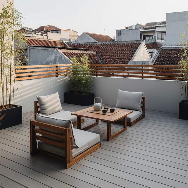 15 Inspirasi Desain Rooftop di Rumah Kecil Padat Penduduk Tapi Tetap ...