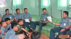 Citizen6, Jakarta Utara: Prajurit KRI Mentawai-595 mendapatkan Ceramah dari Diskum Kolinlamil, Mayor Laut (KH) Kaisar Farhan di Longroom ABK KRI Mentawai-595, dermaga Kolinlamil Tanjung Priok, Jakarta Utara, Kamis, (8/11). (Pengirim: Kadispen Kolinlamil).