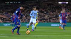 Berita video gol indah Neymar tercipta saat Barcelona membantai Celta Vigo 5-0, Sabtu (4/3/2017). This video presented by BallBall.