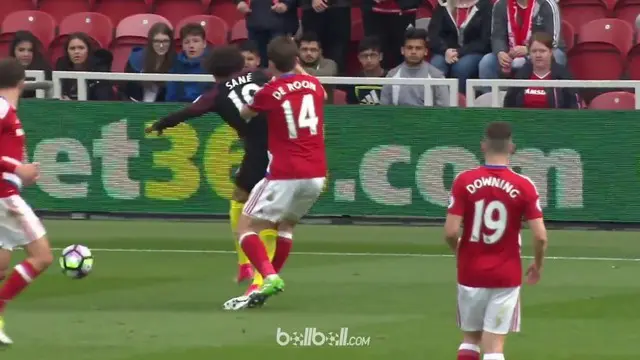 VIDEO: Tipu Daya Leroy Sane Antar Middlesbrough Degradasi