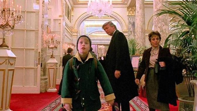 Adegan Cameonya Di Film Home Alone 2 Dihapus Ini Respons Donald Trump Global Liputan6 Com