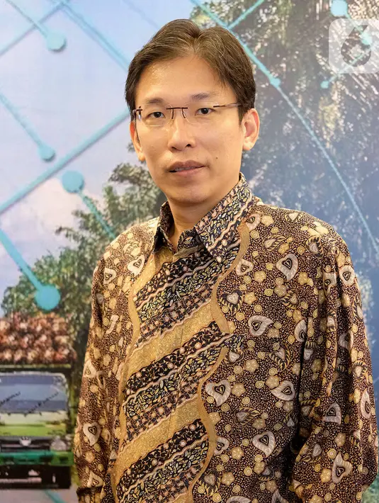 Direktur PT Provident Agro Tbk (PALM) Budianto Purwahjo di sela RUPST dan RUPSLB di Jakarta Kamis (30/7/2020). PALM berhasil mencatatkan kenaikan pendapatan 25% pada Semester I-2020 menjadi Rp121,28 miliar dibandingkan periode yang sama. (Liputan6.com/Pool/Mail)