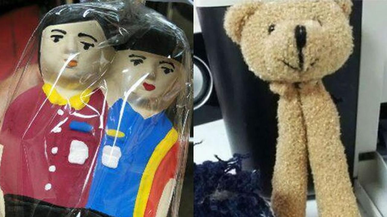6 Boneka Nyeleneh Ini Bisa Jadi Suvenir Nikahan, Bentuknya Kocak