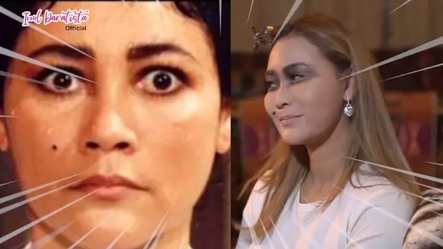 6 Momen Inul Daratista dan Suami Dandan Jadi Hantu, Hasilnya Bikin Pangling