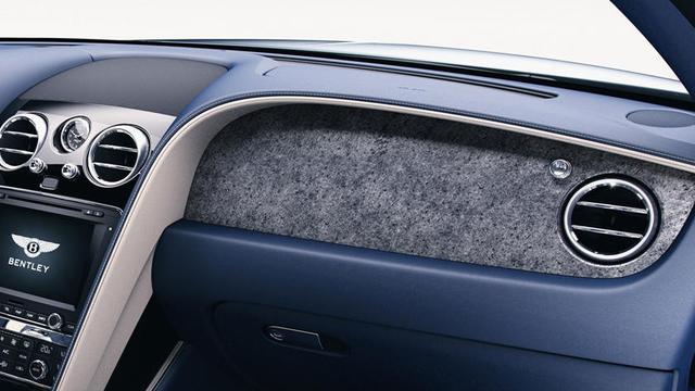 Bentley : Lapisan Interior Berbahan Batu