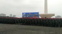 Jelang Sidang Sengketa Pilpres, TNI-Polri Gelar Apel Siaga