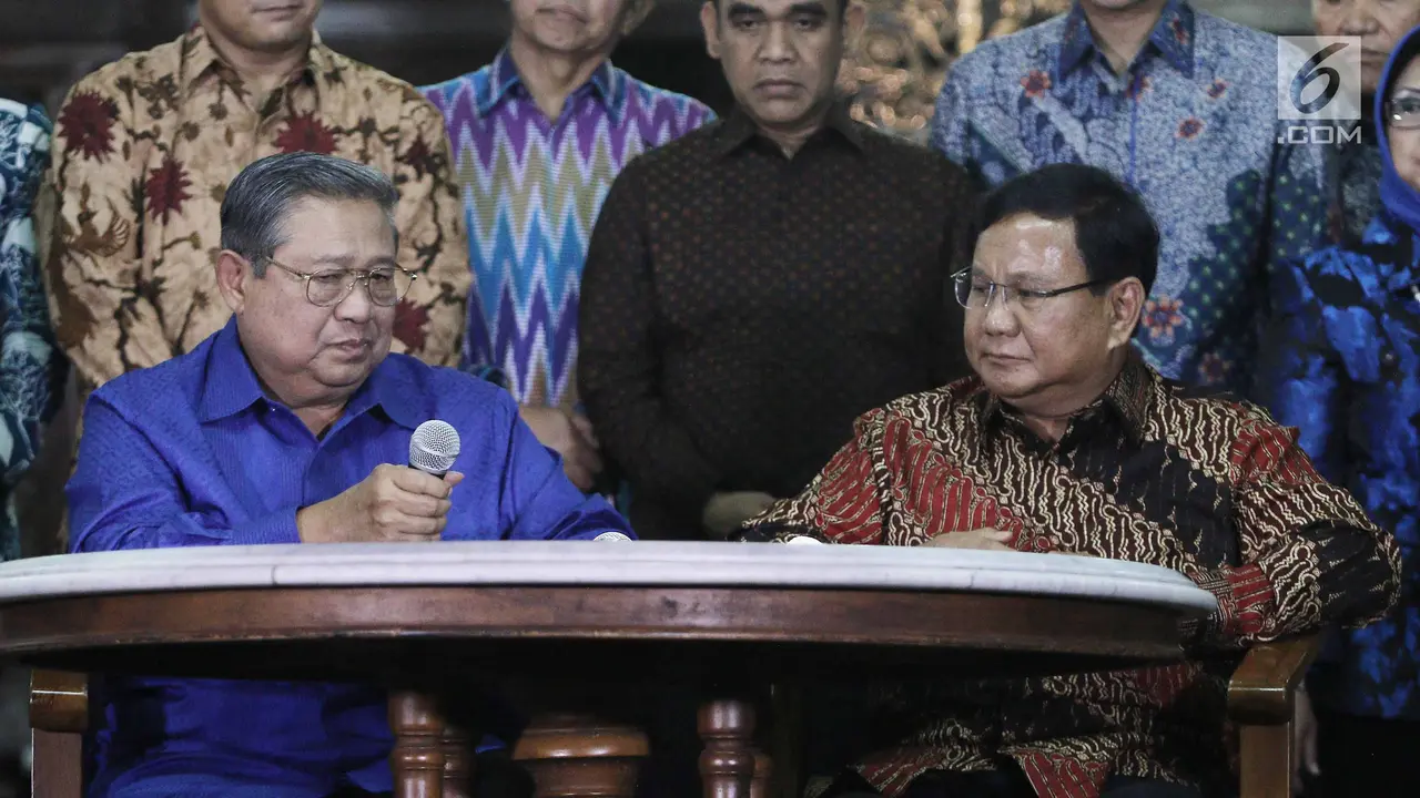 Susilo Bambang Yudhoyono dan Prabowo Subianto