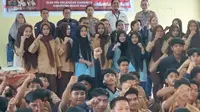 Dapat Pendidikan Politik, Siswa SMA Pemilih Pemula Rokan Hulu Siap Mencoblos