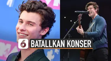 Alasan Shawn Mendes Batalkan Konser