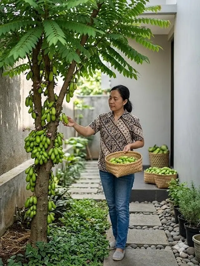 Pohon Buah Peneduh untuk Halaman Sempit