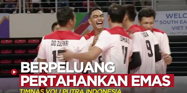 VIDEO SEA Games 2021: Timnas Voli Putra Indonesia Berpeluang Mempertahankan Medali Emas