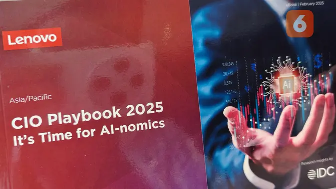 <p>Peluncuran studi Lenovo CIO Playbook 2025 di Jakarta. (Liputan6.com/ Yuslianson)</p>