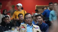 Mahfud MD dalam acara Tabrak, Prof! di Seulawah Kupi MMTC Pancing, Medan, Sumatra Utara, Minggu (14/1/2024). (Foto: Istimewa)