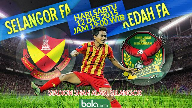 Selangor FA vs Kedah FA (Bola.com/Samsul Hadi)
