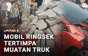 Muatan Truk Timpa Mobil, Lalu Lintas Bekasi-Jakarta Macet