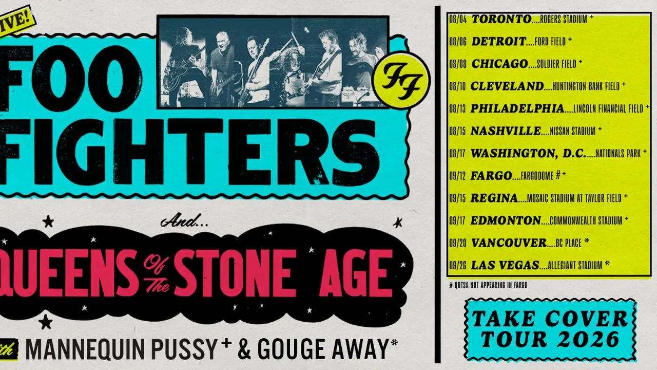 Foo Fighters Announce North American 'Take Cover Tour 2026,' Here Are the Details