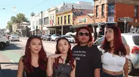 Potret Keanu, Awkarin, Lula Lahfah, Risya Brabo Kompak dengan Rambut Merah (instagram.com/lulalahfah)