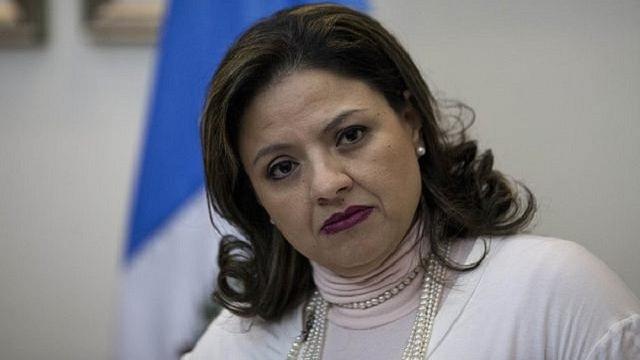Menteri Luar Negeri Guatemala Sandra Jovel
