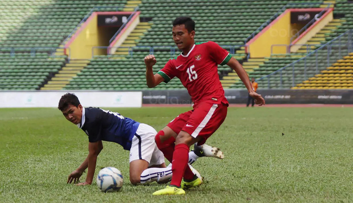 3. Bek Bali United ini memiliki kecepatan di atasa rata-rata. Kemampuannya menusuk pertahanan lawan diharapkan mampu memberikan peluang pada striker timnas mencetak gol. (Bola.com/Vitalis Yogi Trisna)
