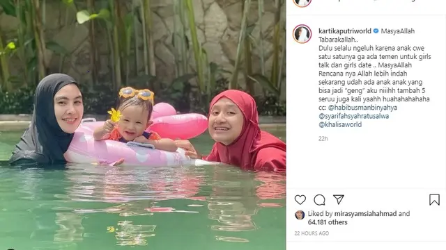 Kartika Putri (Foto: Instagram/@kartikaputriworld)
