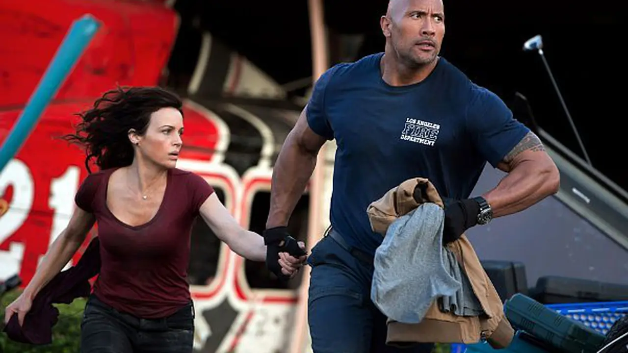Tampilan The Rock dalam San Andreas Mirip di Fast and Furious