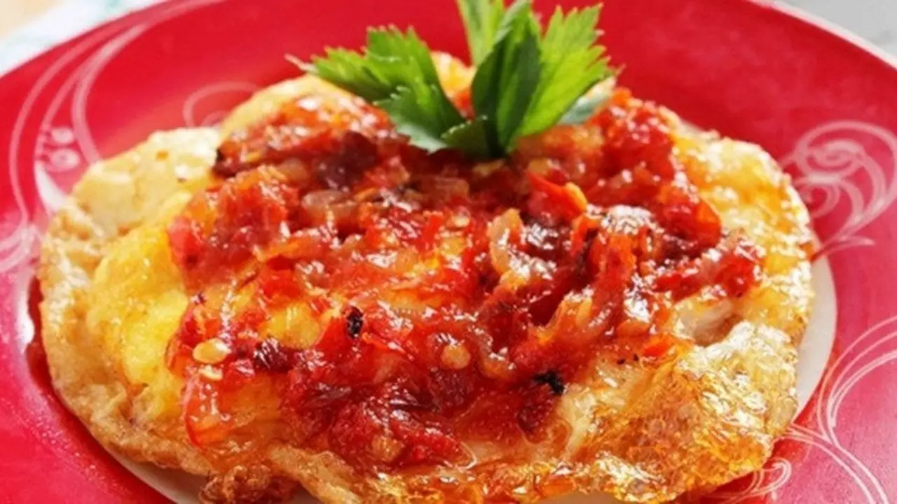 telur ceplok balado