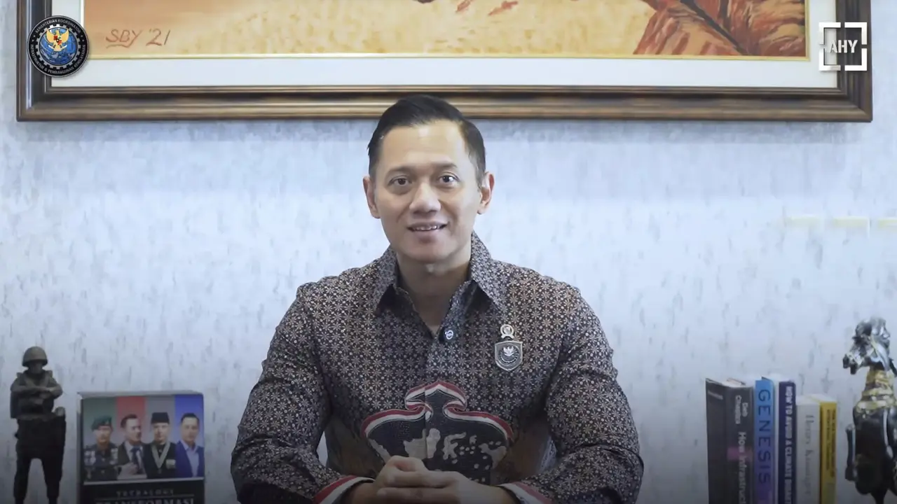 Menteri Koordinator (Menko) Infrastruktur dan Pembangunan Kewilayahan, Agus Harimurti Yudhoyono (AHY)