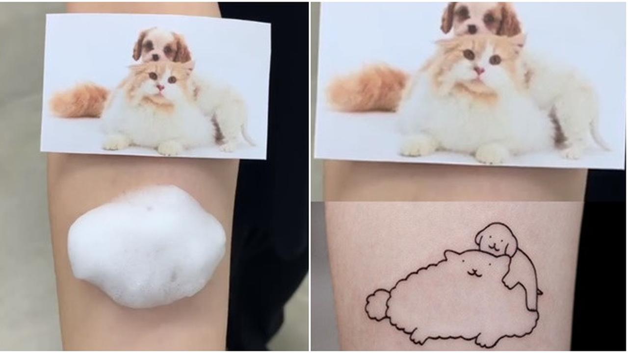 7 Adapatasi Tato dari Potret Ini Hasilnya Bikin Gemas