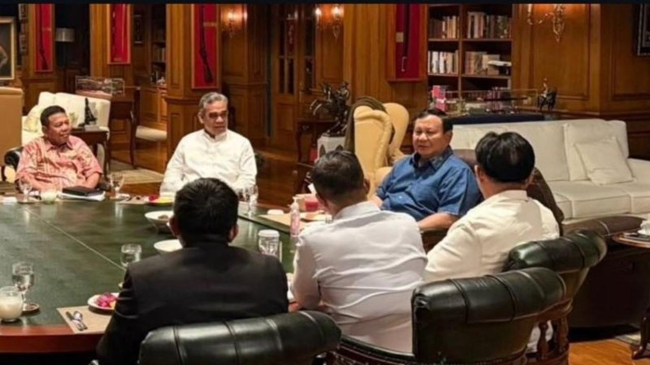 Presiden Prabowo Undang Ketua MPR dan Sejumlah Menteri ke Hambalang