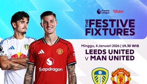 Live Streaming Liga Inggris Pekan ke-19: Leeds United vs Manchester United, Tayang di Vidio