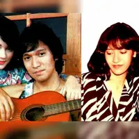 Dua foto, Ikang Fawzi dan Christine Panjaitan serta Ikang Fawzi dan Marissa Haque