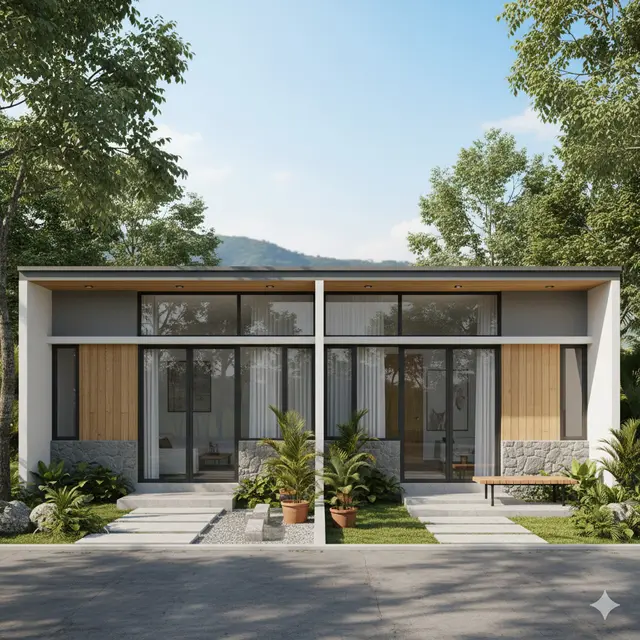 7 Model Rumah Kecil Tapi Luas dengan Ventilasi Silang, Sirkulasi Udara Alami yang Bikin Hunian Sejuk Sepanjang Hari