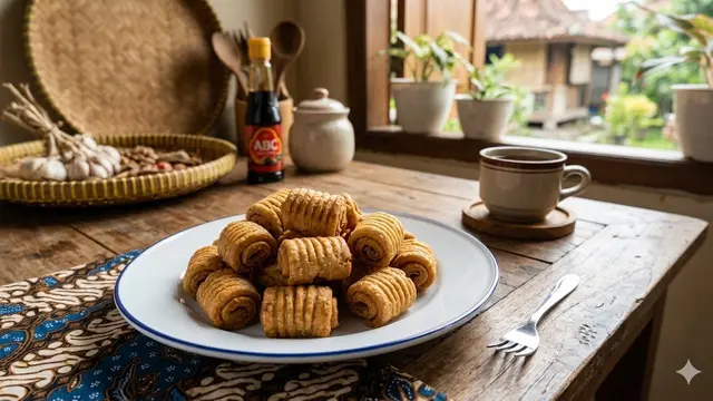 Resep Kue Garpu Asin Tanpa Telur