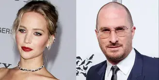 Pasangan Jennifer Lawrence dan Darren Aronofsky, pasangan yang memiliki perbedaan usia 22 tahun ini nampaknya selalu bisa mengatasi perbedaan yang ada di antara mereka. Bahkan disiarkan akan segera menikah. (doc. Ace Showbiz)